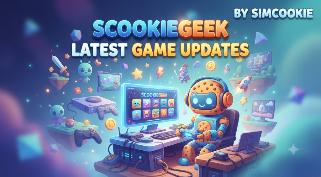 scookiegeek latest game updates by simcookie